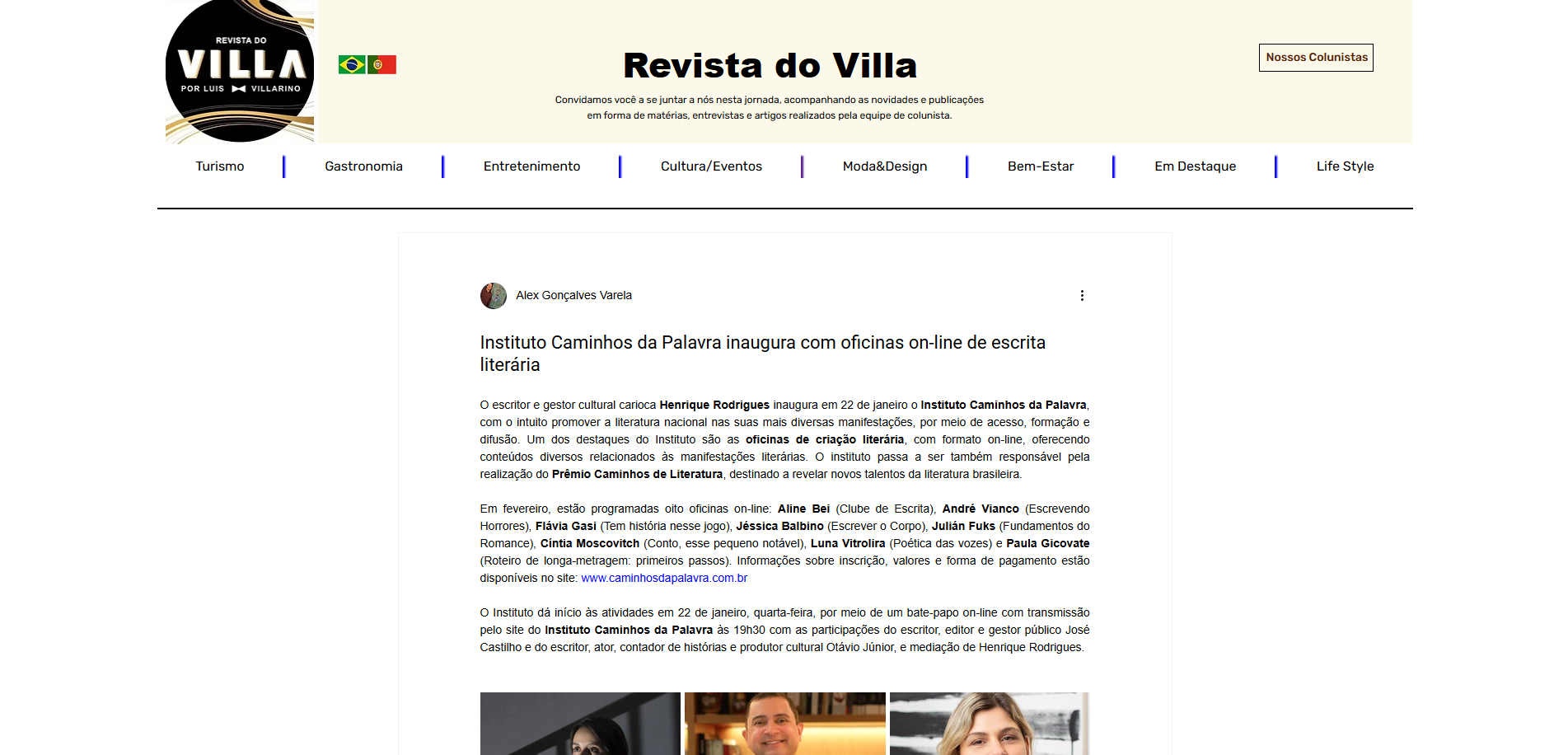 revista do villa